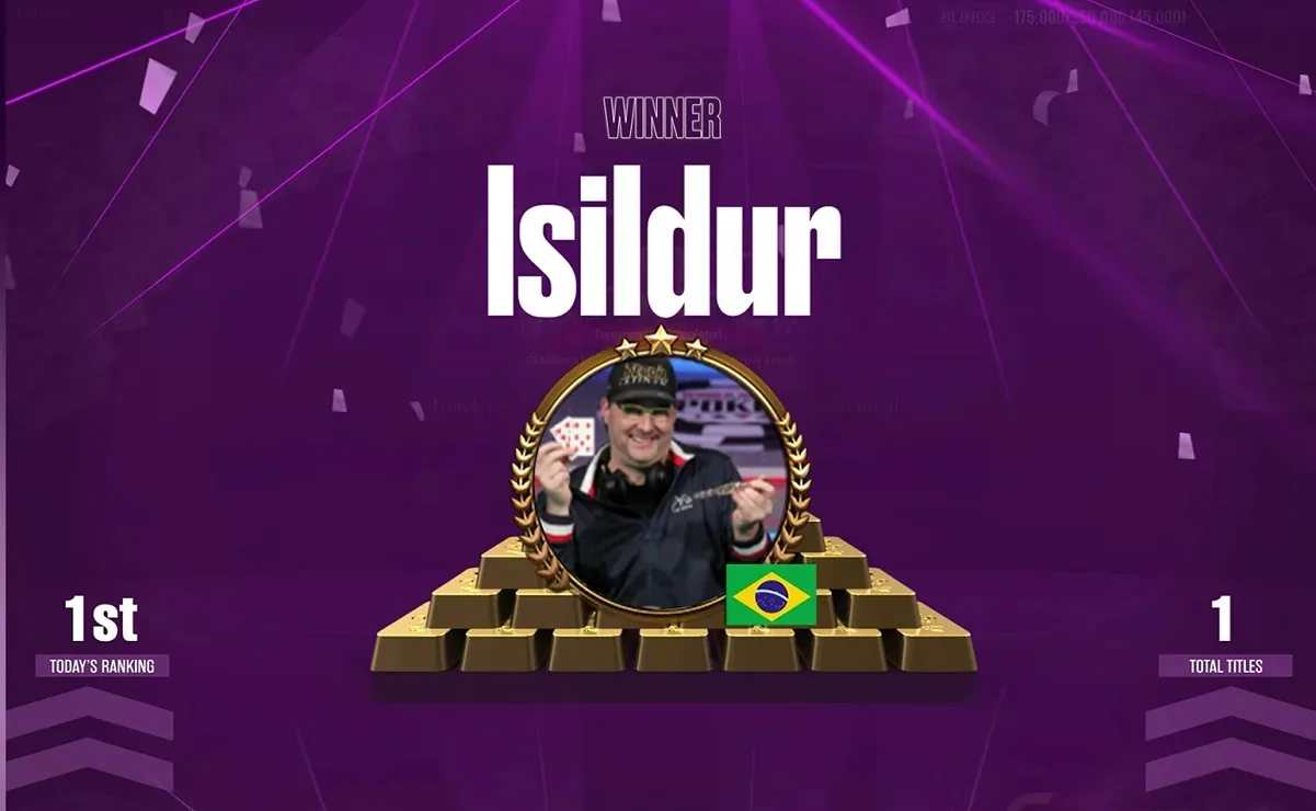 “Isildur” из Бразилии выигрывает GGMillion$ и забирает почти US$ 500 тысяч