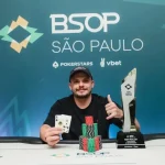 André Silveira побеждает Caio Hey и выигрывает 1-Day High Roller PKO BSOP São Paulo