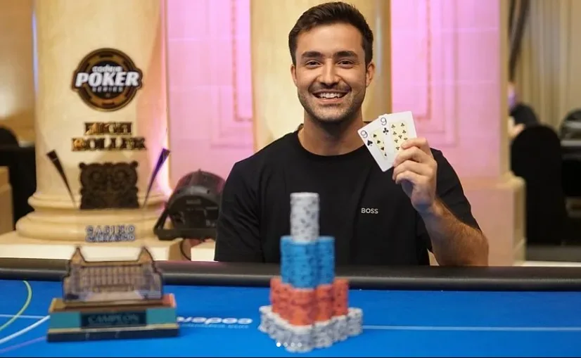 Матеус Мачадо достигает семизначной суммы благодаря подиуму в GGMillion$ на WSOP SC