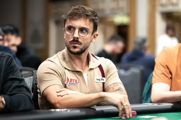 Юри Мартинс выходит в День 2 События 2 WSOP в роли чип-лидера