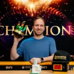 Mike Watson получает еще один чемпионский трофей на Triton Montenegro