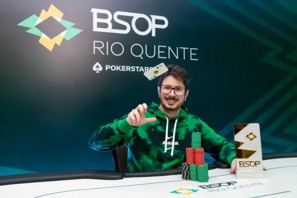 Aloísio Dourado сохраняет лидерство в общем рейтинге BSOP