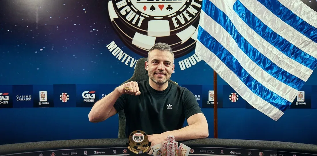 Уиллиан Сестари завоевывает чемпионское кольцо WSOP Circuit в Уругвае