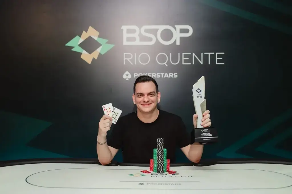 Чемпионы BSOP Rio Quente: Карлос Серрано побеждает в Grand HR и стремится к повторению успеха в рейтинге