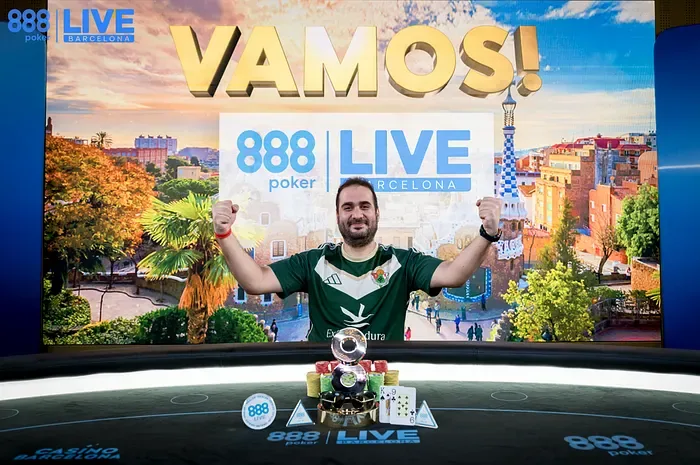 Áлваро Мурсиано достигает искупления, выиграв Главное событие 888Live Barcelona