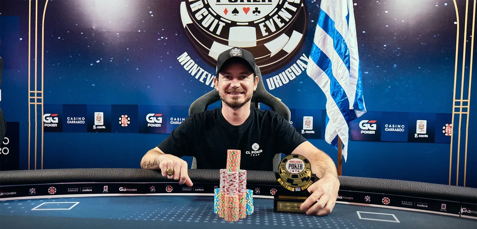 Жоао Вебер завоевывает последнее кольцо WSOP Circuit в бразильском дубле
