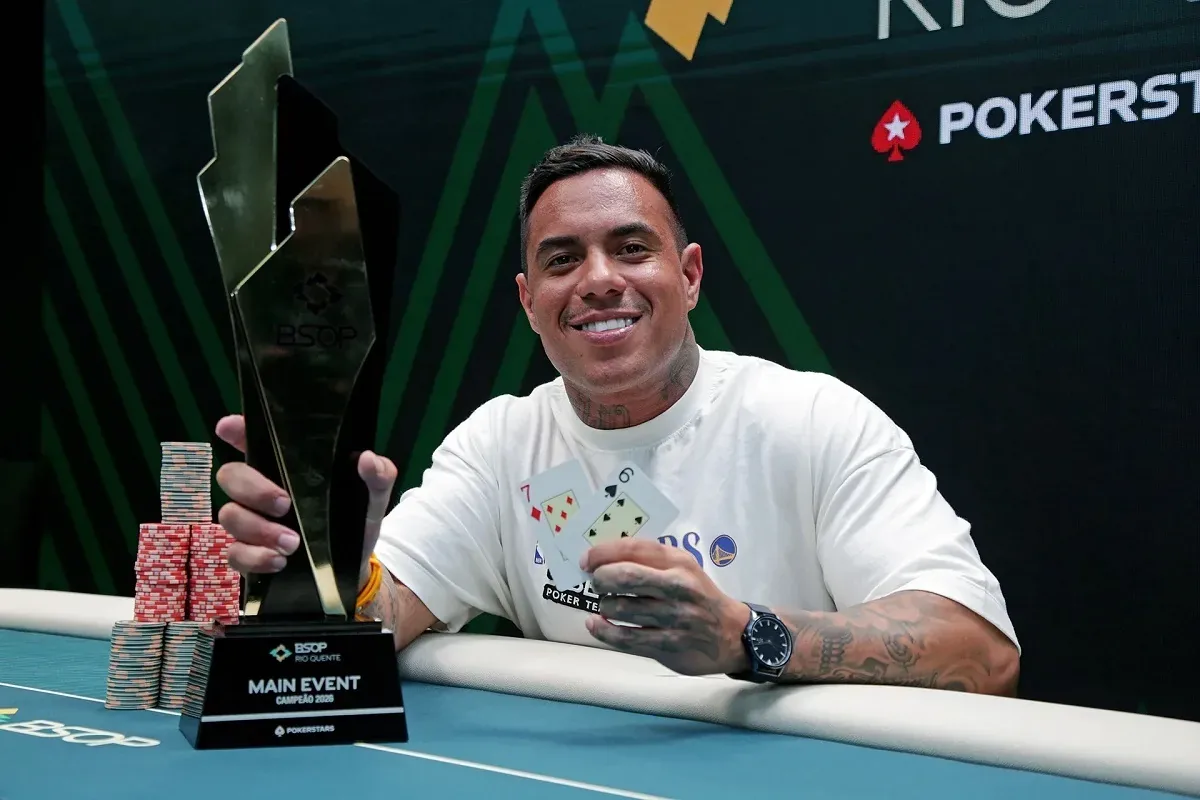 Rafael Cunha — чемпион Main Event BSOP Rio Quente