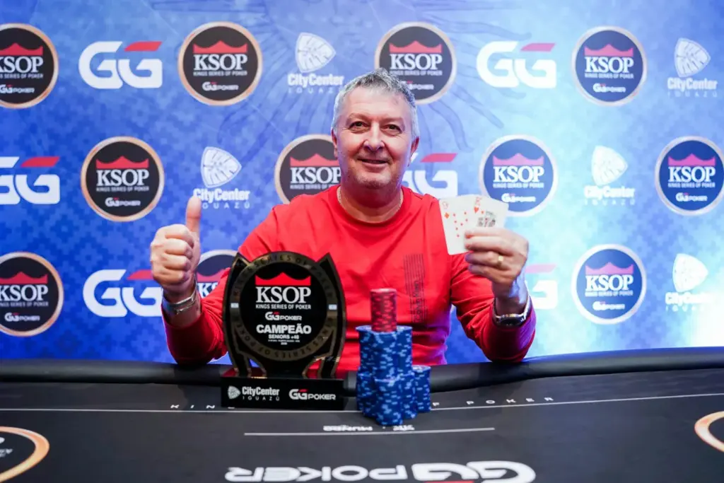 Mariano Jimenez стал чемпионом на KSOP Iguazú и выиграл почти R$ 100 тысяч