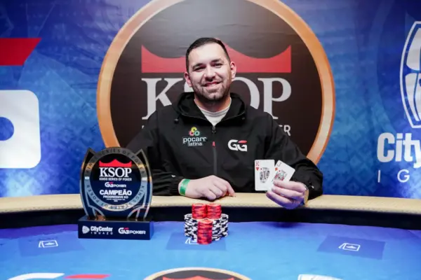 Mariano Jimenez стал чемпионом на KSOP Iguazú и выиграл почти R$ 100 тысяч