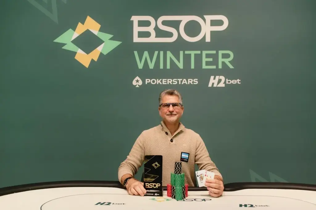 Max Vaccalluzzo побеждает в Mini Main Event BSOP Winter в иностранном HU