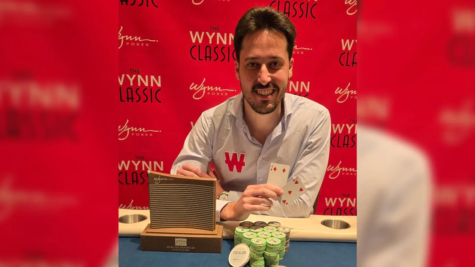 Adrian Mateos продолжил побеждать в Las Vegas и заработал более US$ 250 mil в Wynn