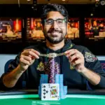 Nishant Sharma выигрывает свой первый браслет на WSOP и получает почти 200 тысяч долларов США