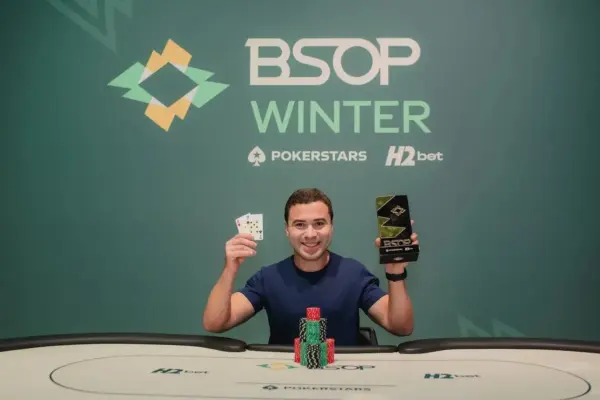 Афранио Мачадо выигрывает шестизначную сумму с титулом Start-Up на BSOP Winter