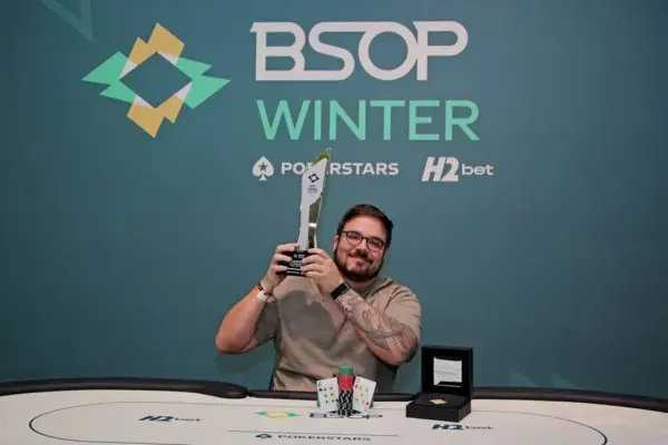 Pedro Cavalieri — чемпион Grand High Roller на BSOP Winter и получает 500 тысяч реалов
