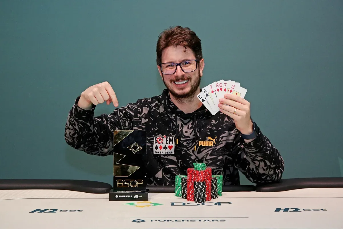 Лидер рейтинга, Алоизио Дурадо побеждает в 9-Game и становится двукратным чемпионом BSOP Winter