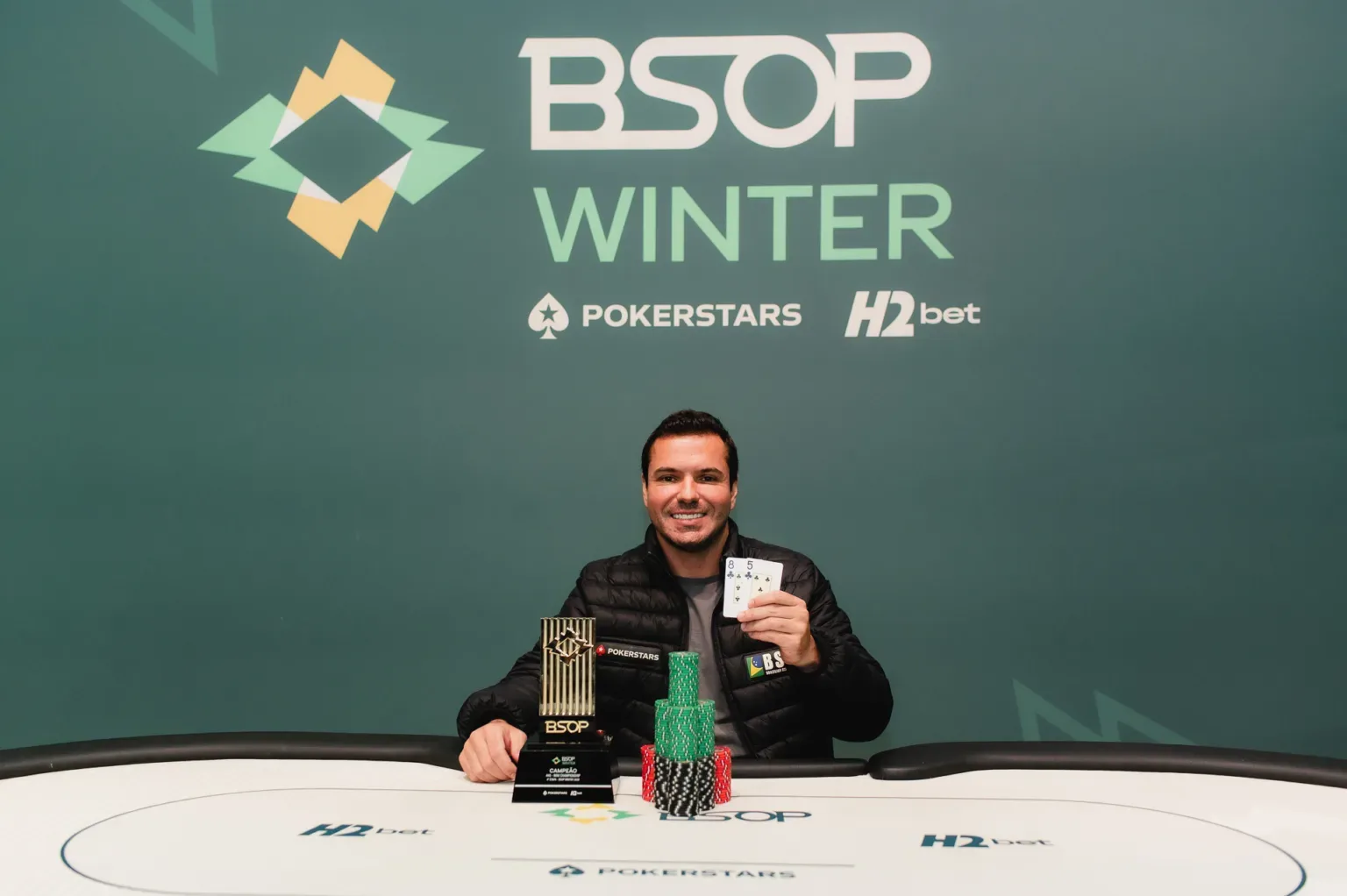 Matheus Scandiuze выигрывает Mini Championship BSOP Winter и получает хороший приз
