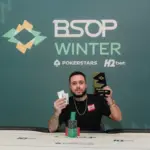 Vinícius Thomaziello выигрывает 6K 1-Day Deepstack PKO на BSOP Winter