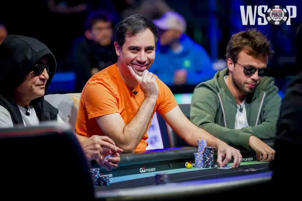 Michael Gagliano благодарит за поддержку после финального стола Главного события WSOP 2026