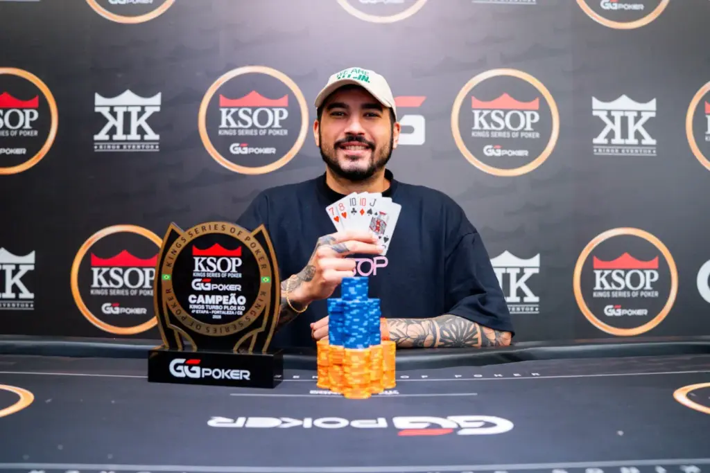 Лусиано Кабрал получает титул High Roller Light One Day на KSOP Fortaleza