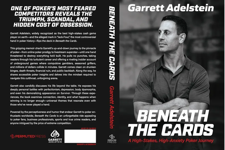 Garrett Adelstein раскрывает закулисье карьеры в книге «Beneath the Cards»